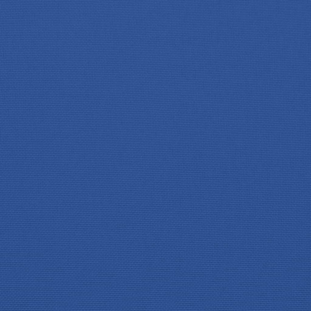  Palettenkissen Königsblau 120x80x12 cm Stoff