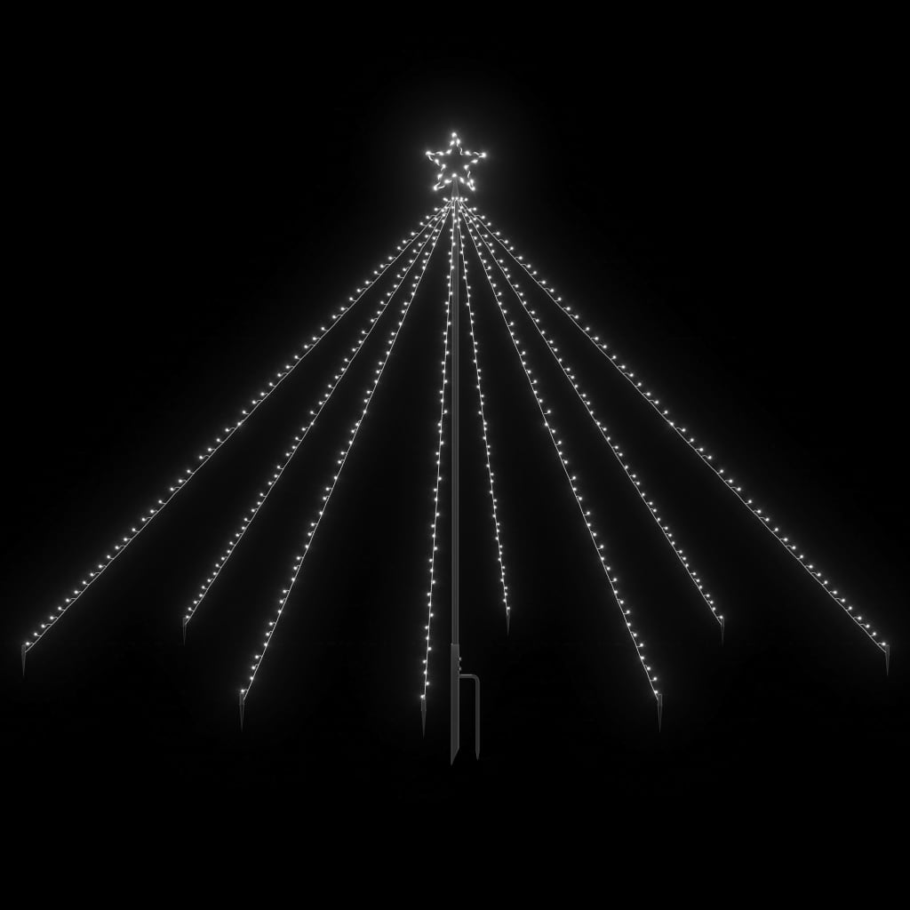  Weihnachtsbaum-Lichterketten Indoor Outdoor 400 LEDs 2,5 m