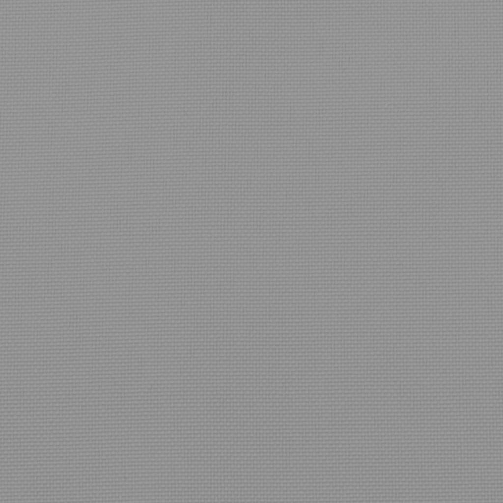  Sonnenliegen-Auflage Grau 200x60x3 cm Oxford-Gewebe