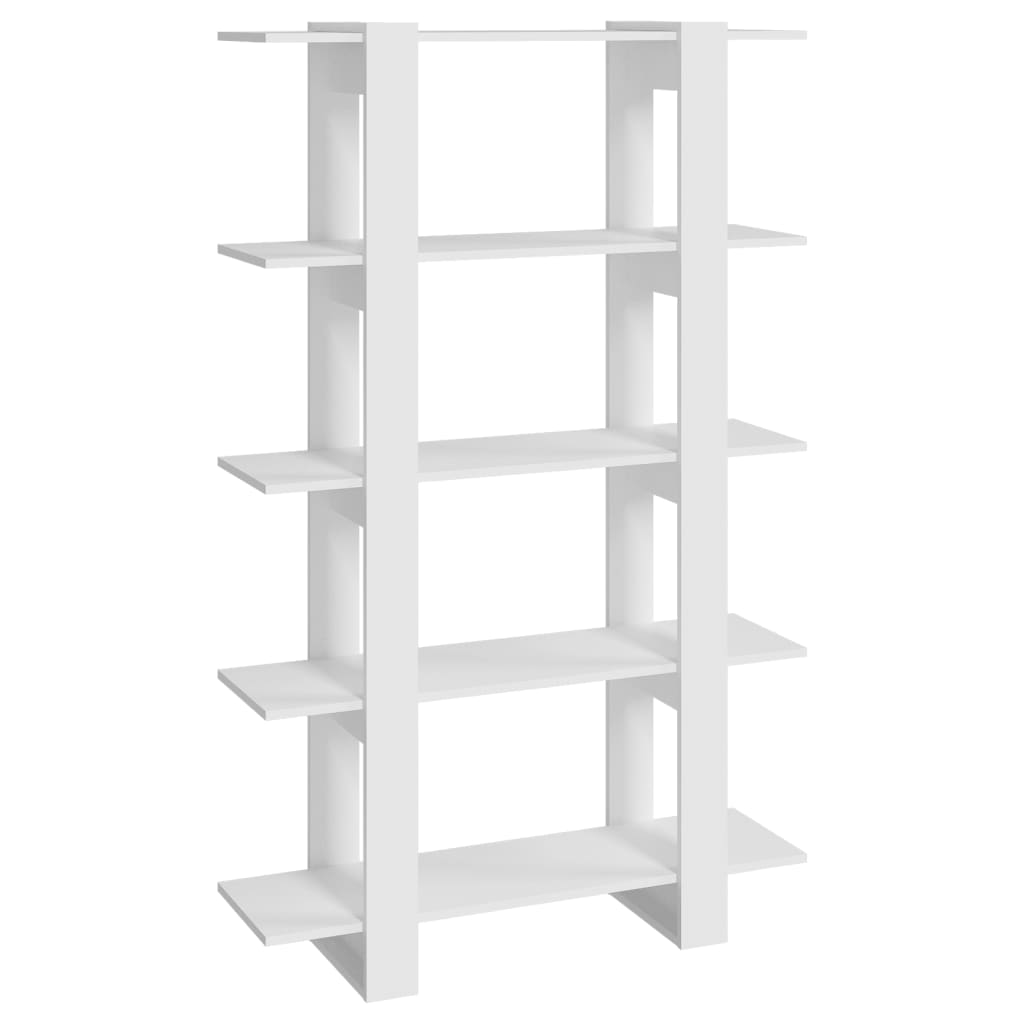  Bücherregal/Raumteiler Weiß 100×30×160 cm
