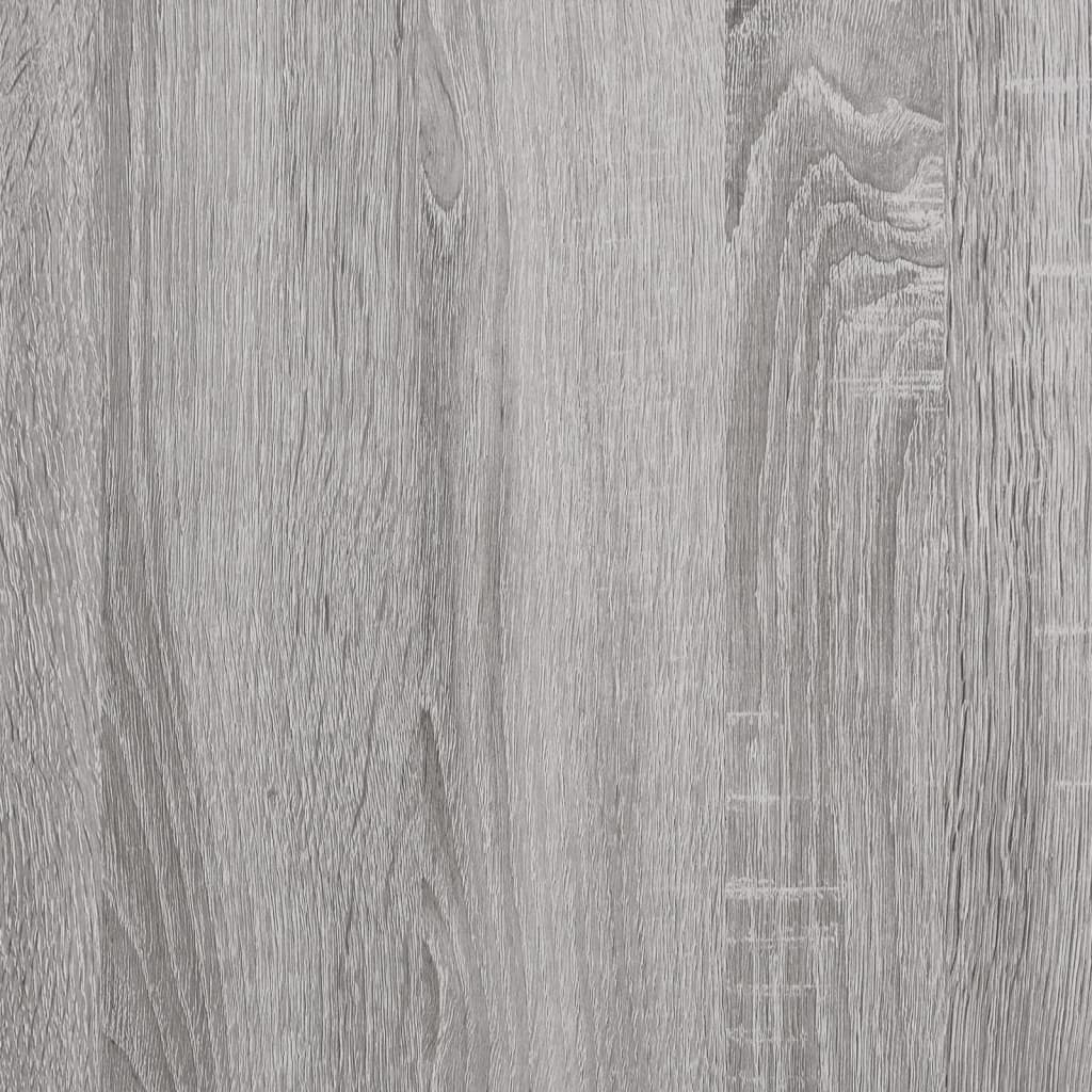  Schuhbank Grau Sonoma 102x32x50 cm Holzwerkstoff