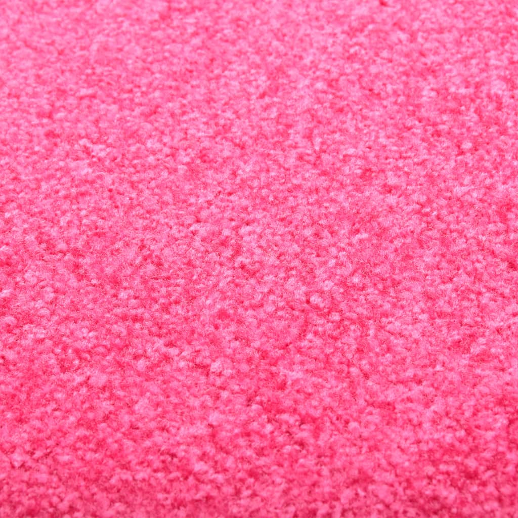  Fußmatte Waschbar Rosa 90x120 cm 