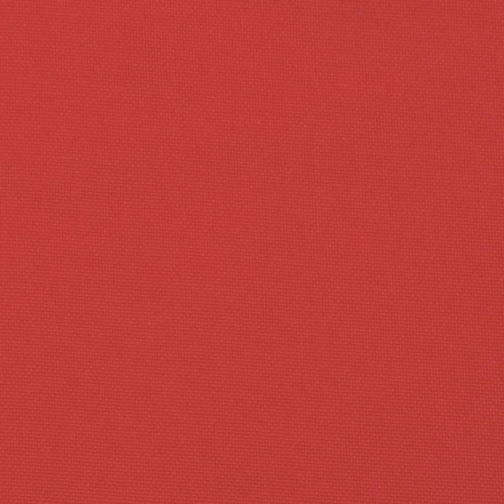  Palettenkissen Rot Oxford-Gewebe