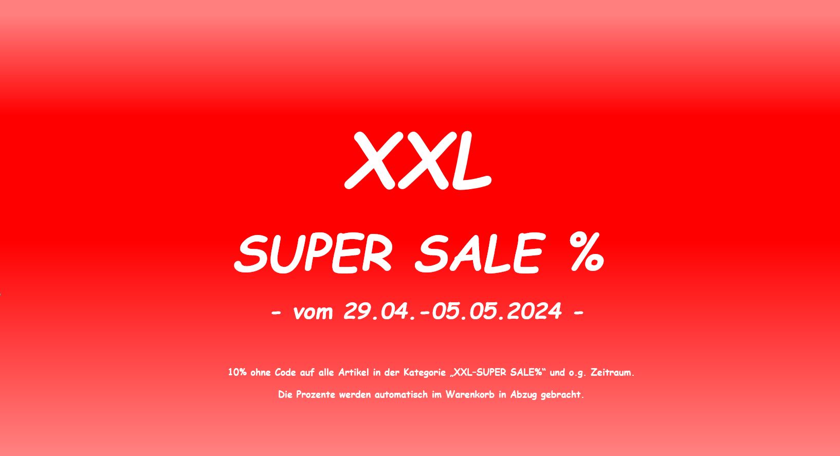 XXL SUPER SALExz