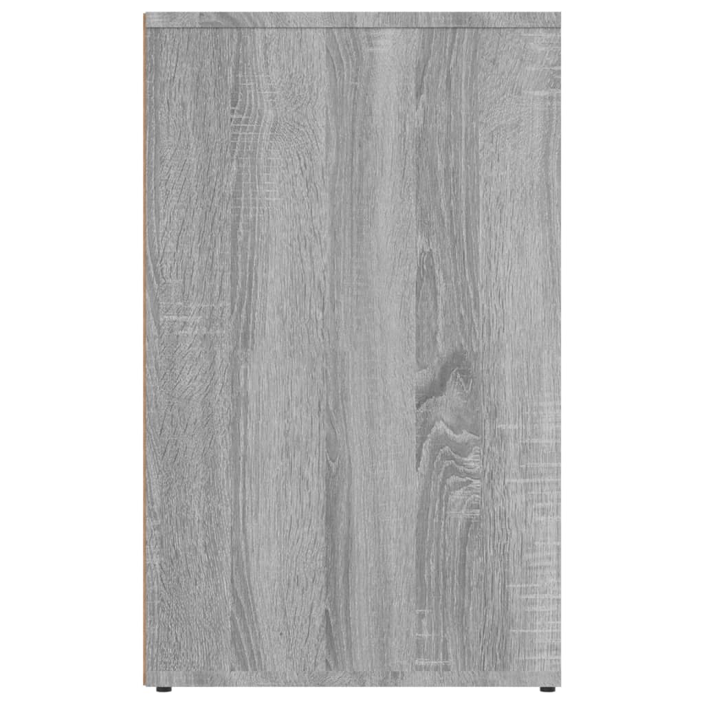  Regal für Schminktisch Grau Sonoma 80x40x65 cm Holzwerkstoff