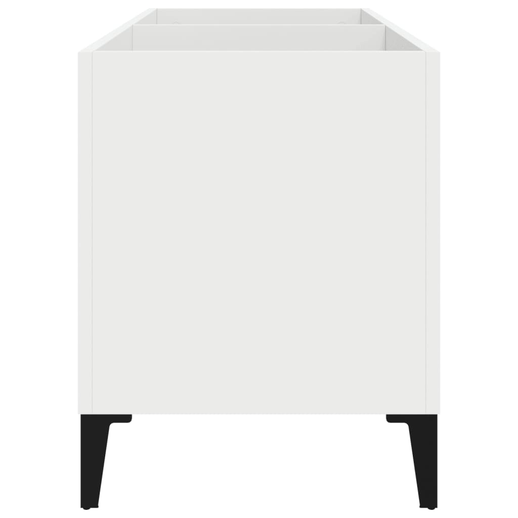  Plattenschrank Weiß 74,5x38x48 cm Holzwerkstoff