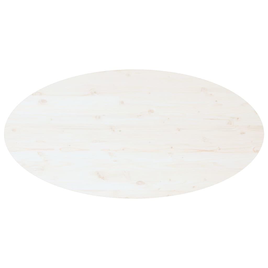  Couchtisch Weiß 110x55x45 cm Massivholz Kiefer