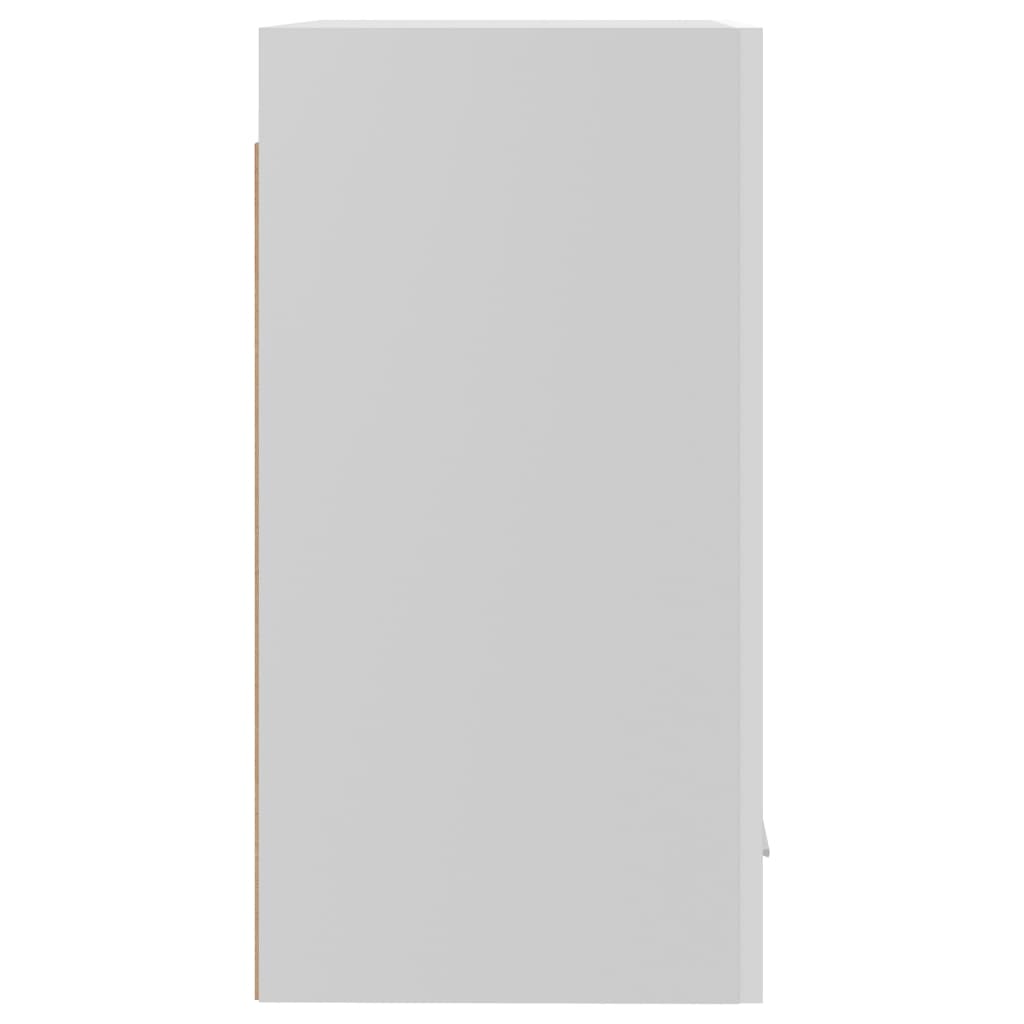  Hängeschrank Hochglanz-Weiß 39,5x31x60 cm Holzwerkstoff