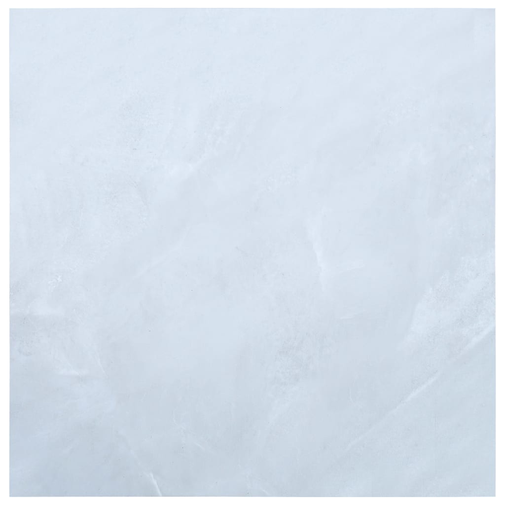  PVC-Fliesen Selbstklebend 20 Stk. 1,86 m² Weißer Marmor