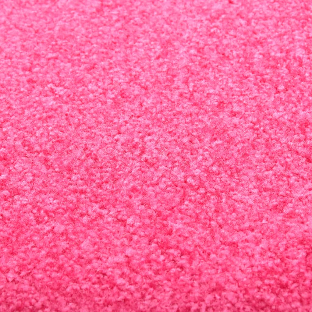  Fußmatte Waschbar Rosa 90x150 cm 