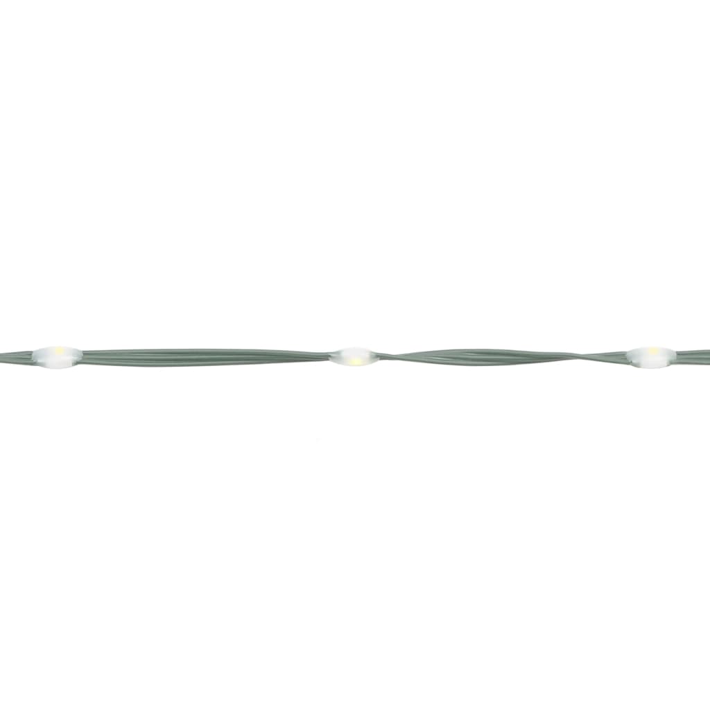  LED-Weihnachtsbaum für Fahnenmast Mehrfarbig 732 LEDs 500 cm