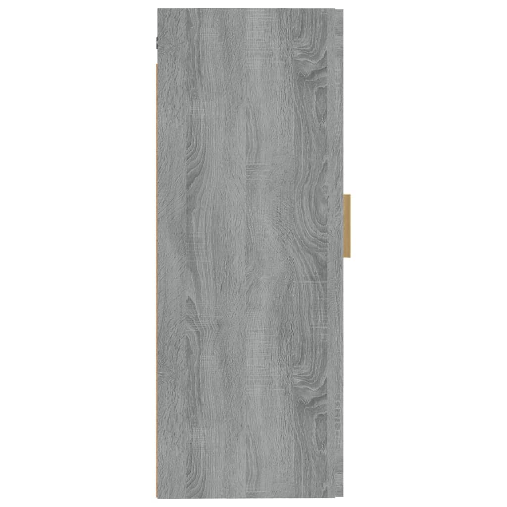  Wandschrank Grau Sonoma 35x34x90 cm Holzwerkstoff