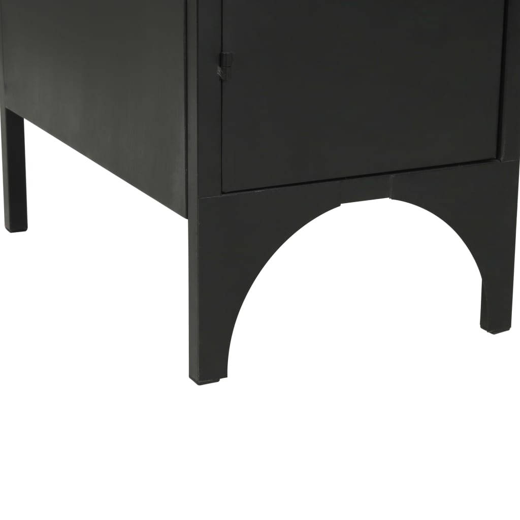  Schreibtisch mit Ständer Tannenholz Massiv und Stahl 120x50x76 cm