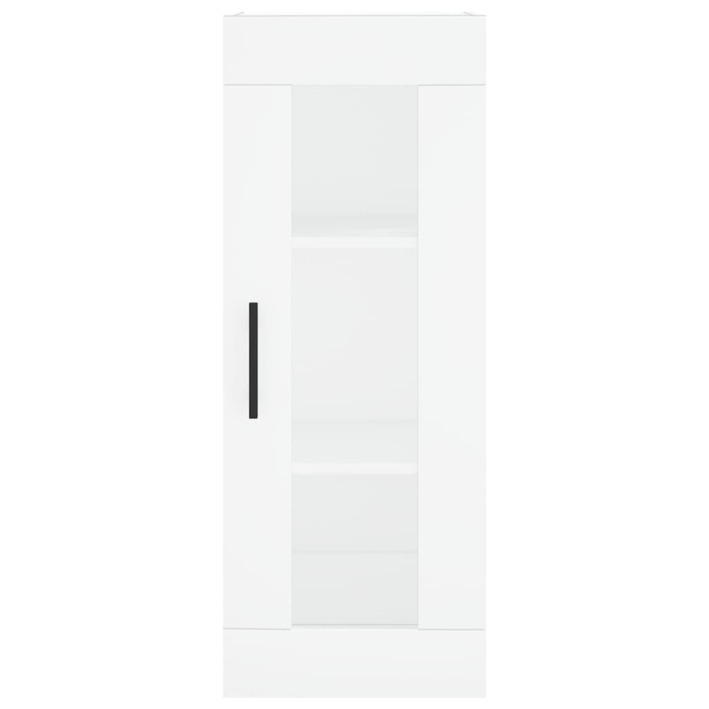  Highboard Weiß 34,5x34x180 cm Holzwerkstoff