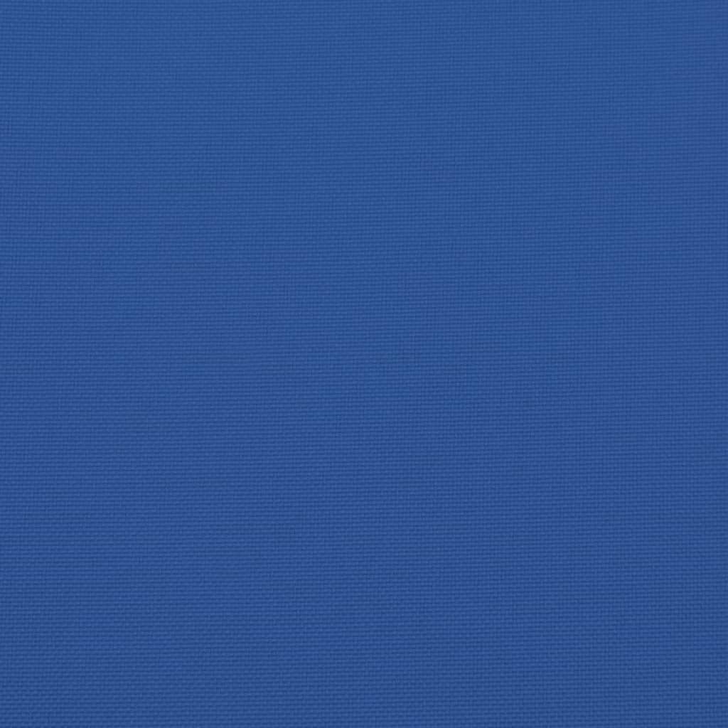  Niedriglehner-Auflagen 4 Stk. Königsblau Oxford-Gewebe
