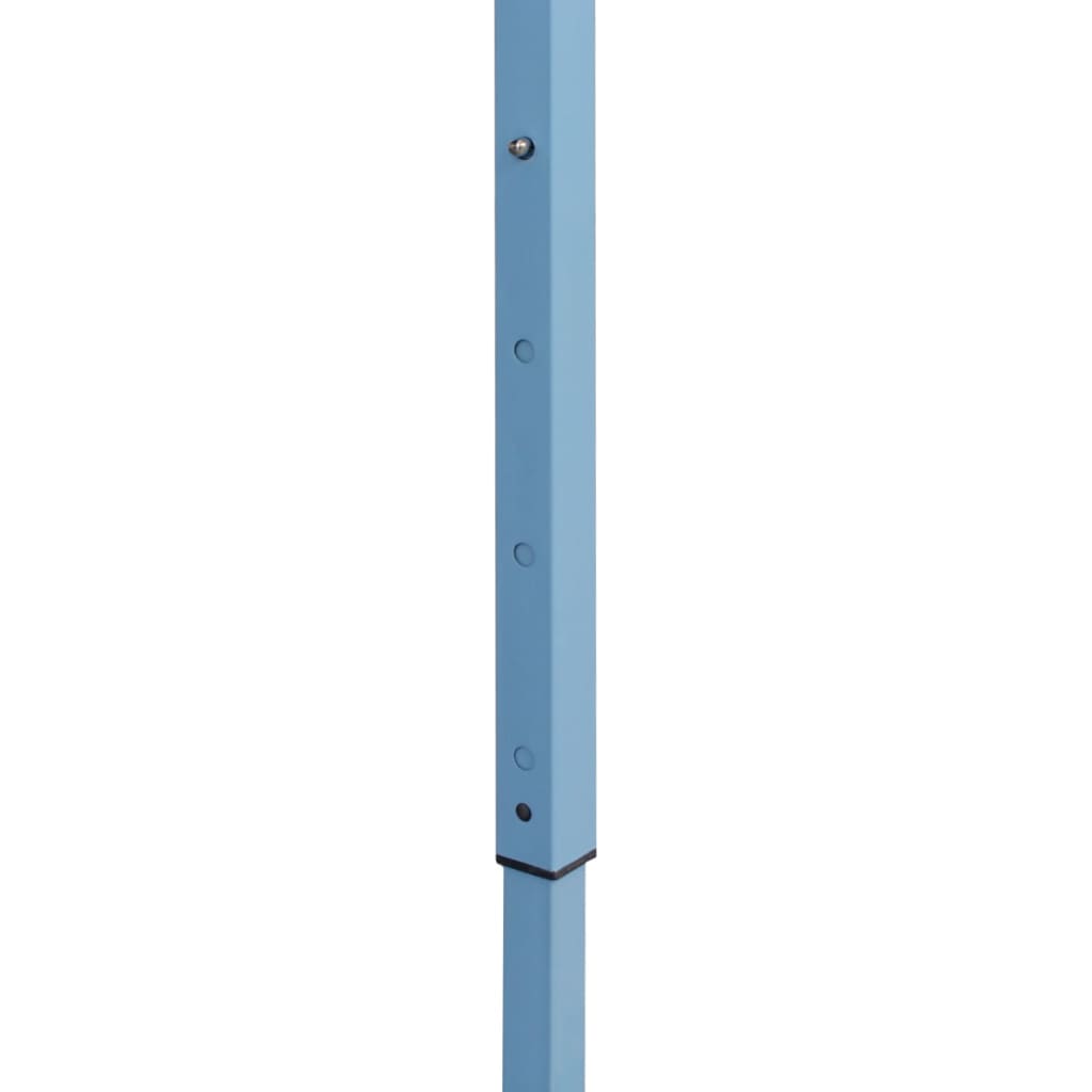  Profi-Partyzelt Faltbar mit 3 Seitenwänden 3×4m Stahl Anthrazit