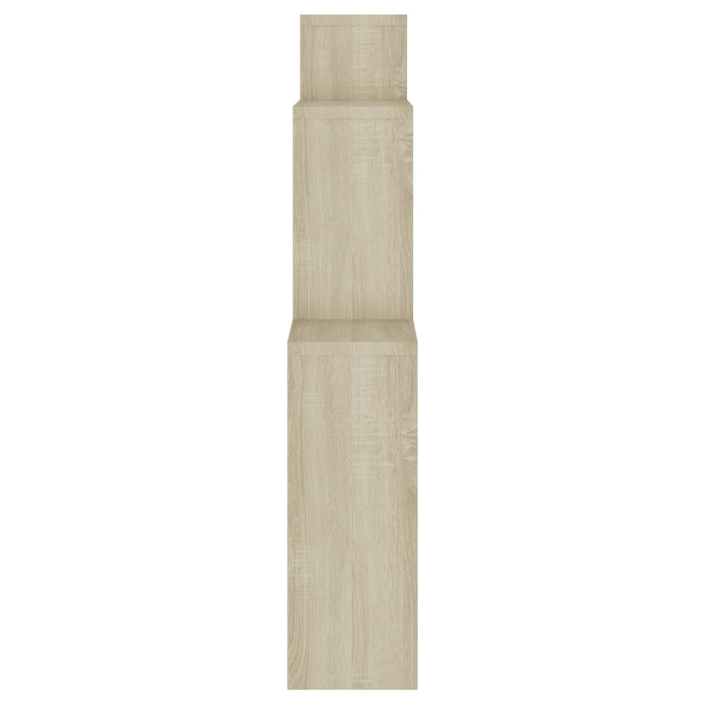  Würfelregal Sonoma-Eiche 80x15x78,5 cm Holzwerkstoff