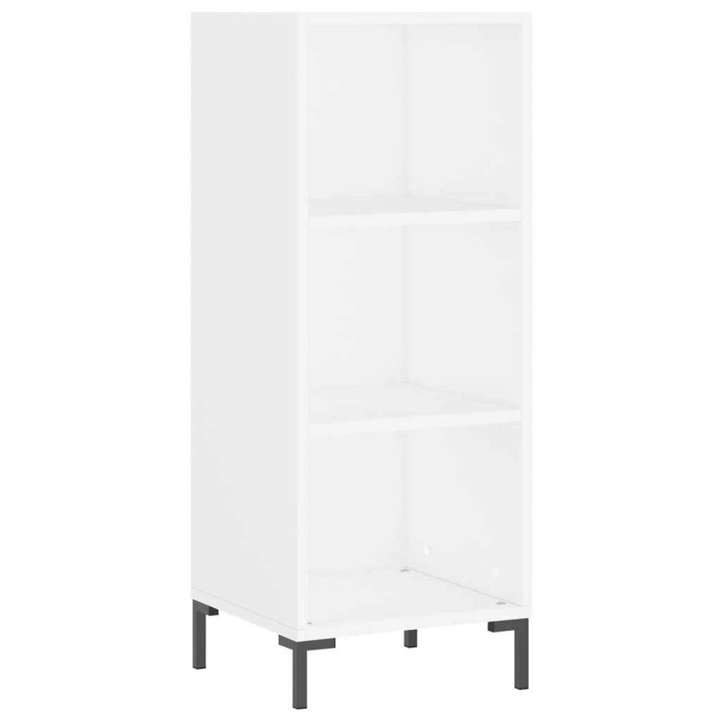  Highboard Weiß 34,5x34x180 cm Holzwerkstoff