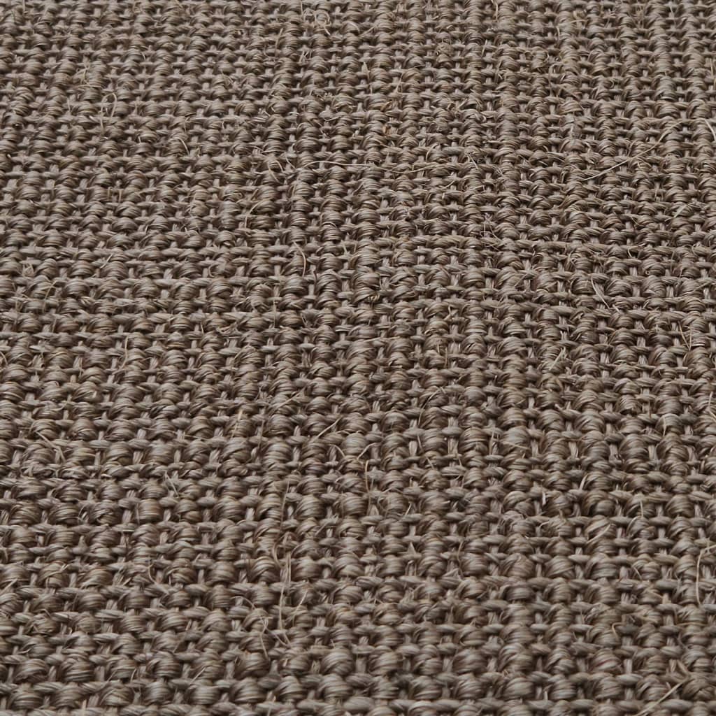  Sisalteppich für Kratzbaum Braun 80x350 cm