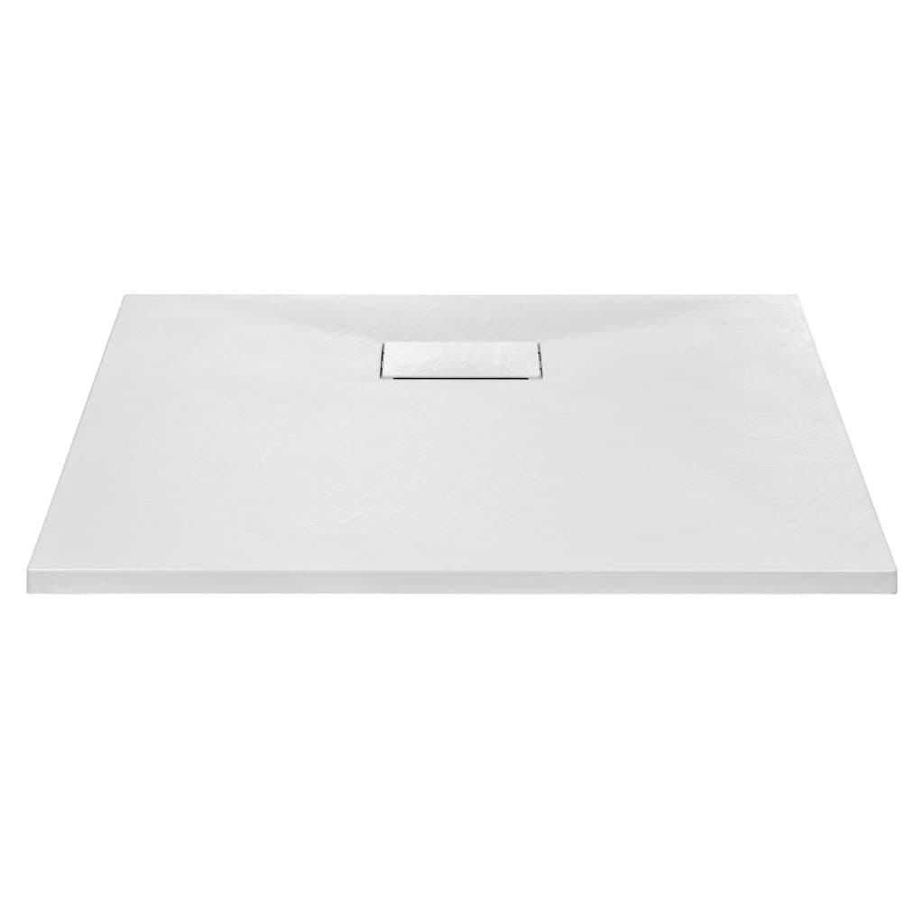  Duschwanne SMC Weiß 90×80 cm