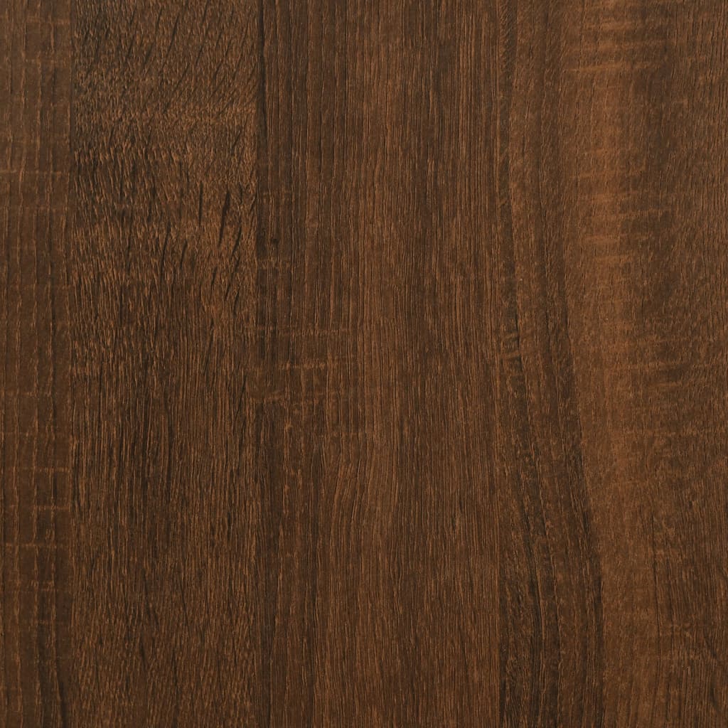  Schuhregal Braun Eichen-Optik 70x36x60 cm Holzwerkstoff