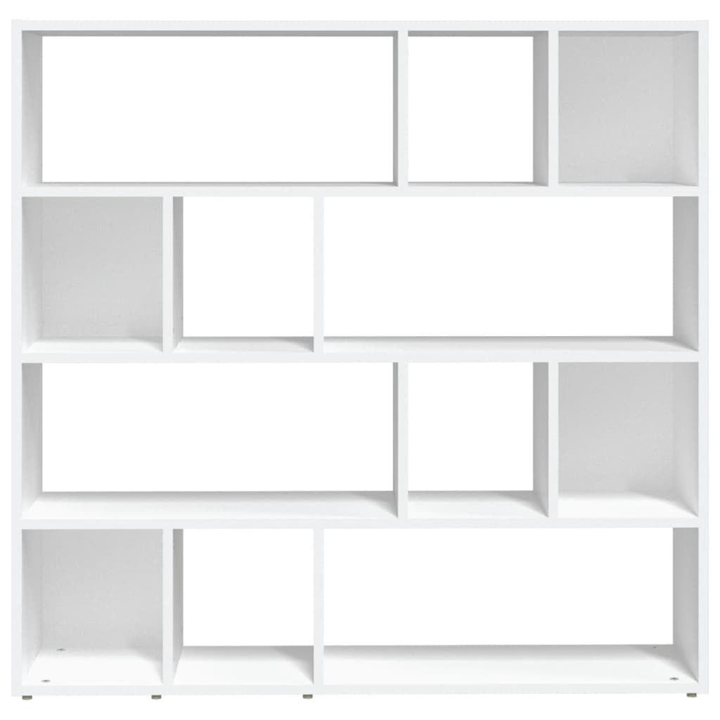  Bücherregal/Raumteiler Weiß 105x24x102 cm