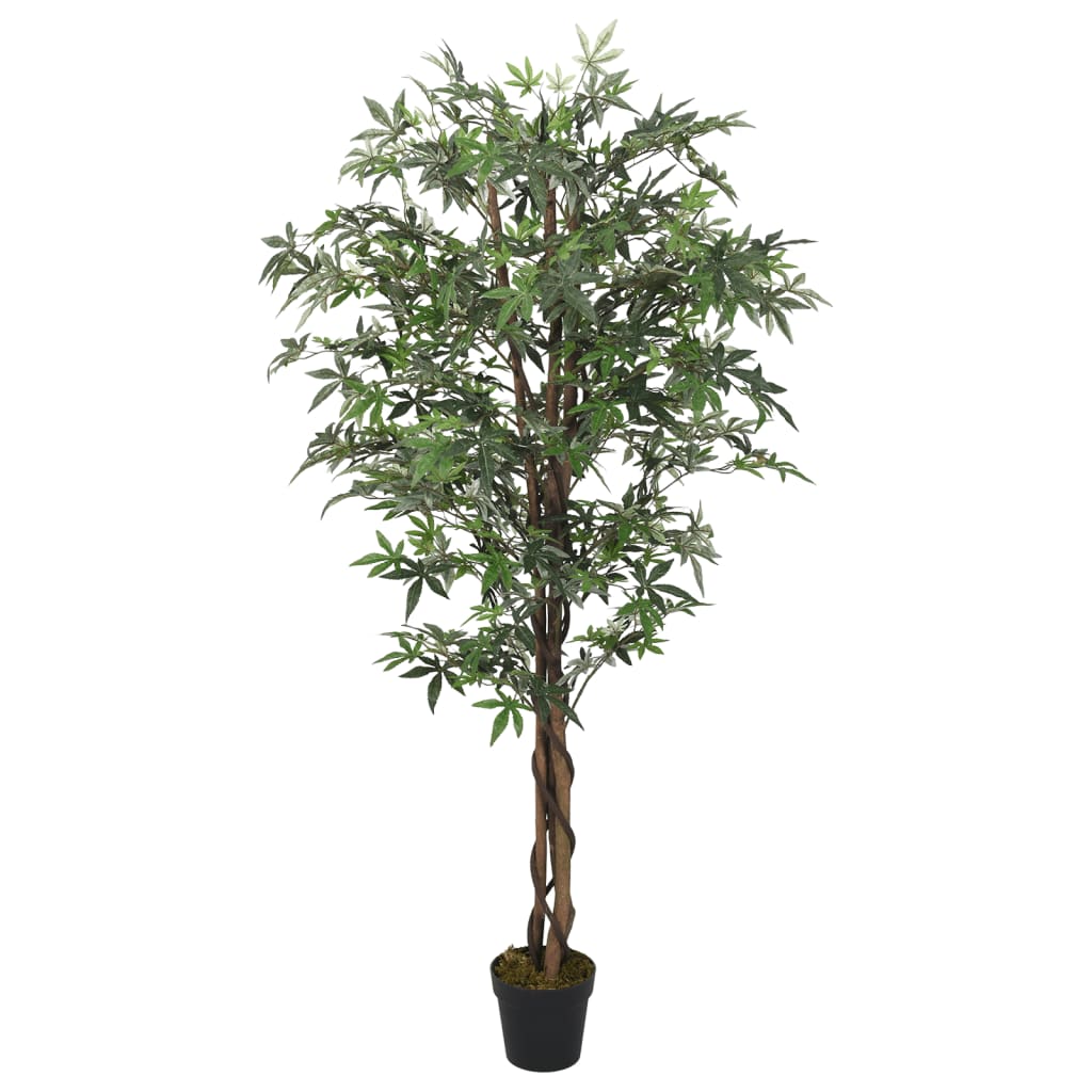  Ahornbaum Künstlich 224 Blätter 80 cm Grün