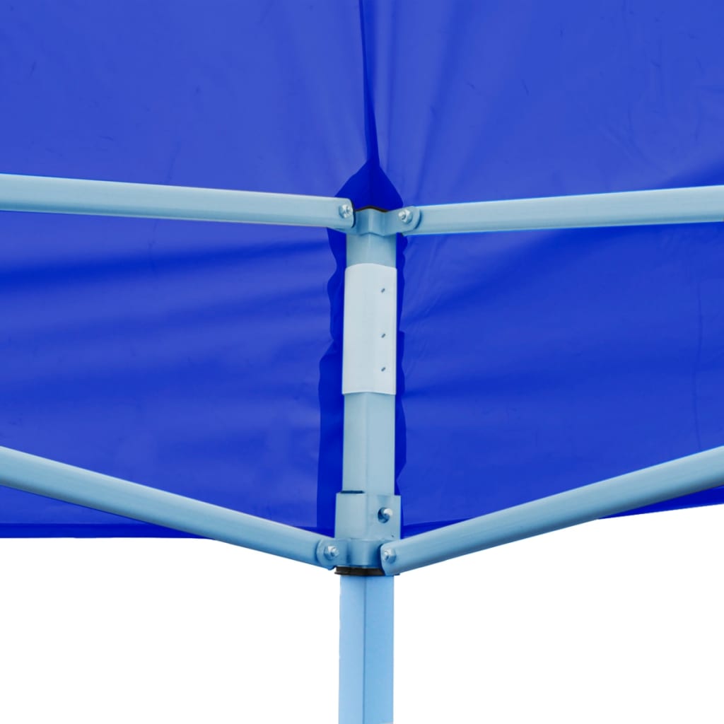  Pop-Up-Partyzelt Faltbar Blau 3×6 m
