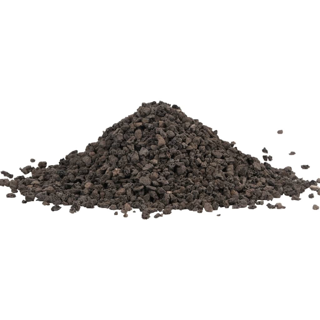  Basalt-Kies 25 kg Schwarz 5-8 mm