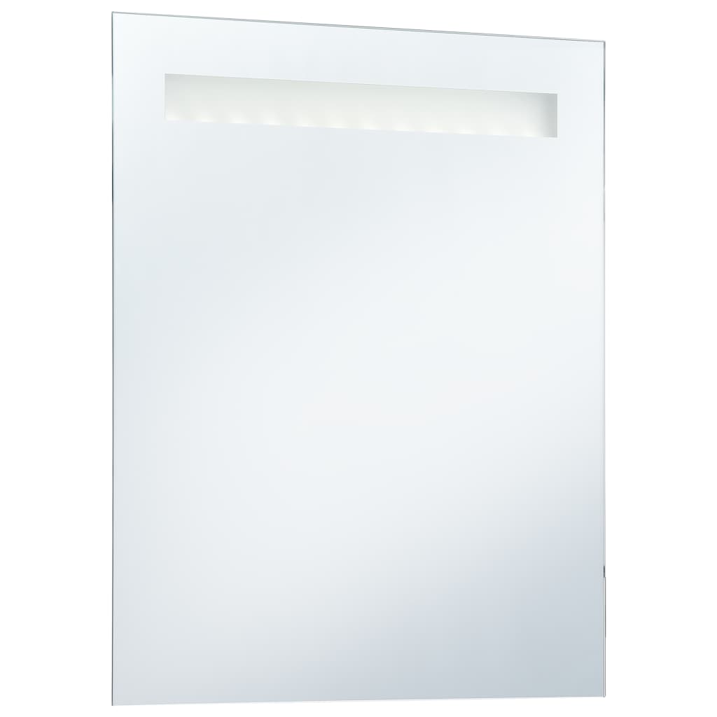  Badezimmer-Wandspiegel mit LEDs 50x60 cm