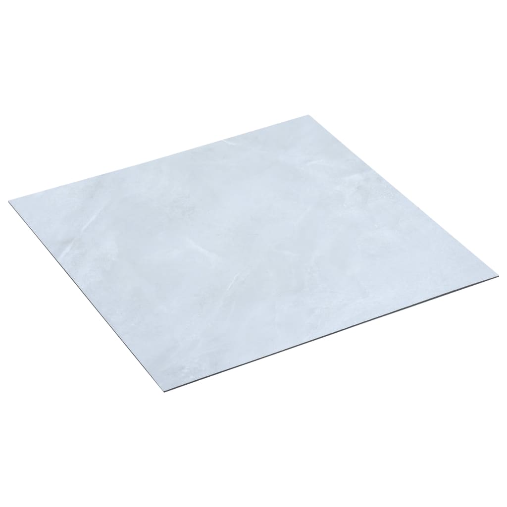  PVC-Fliesen Selbstklebend 5,11 m² Weiß Marmor-Optik