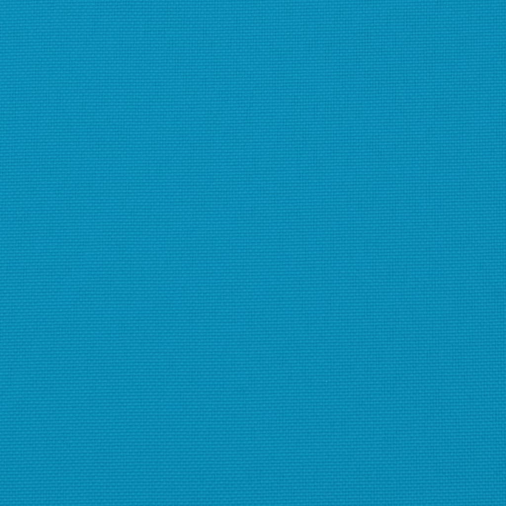  Liegestuhl-Auflagen 2 Stk. Hellblau Oxford-Gewebe