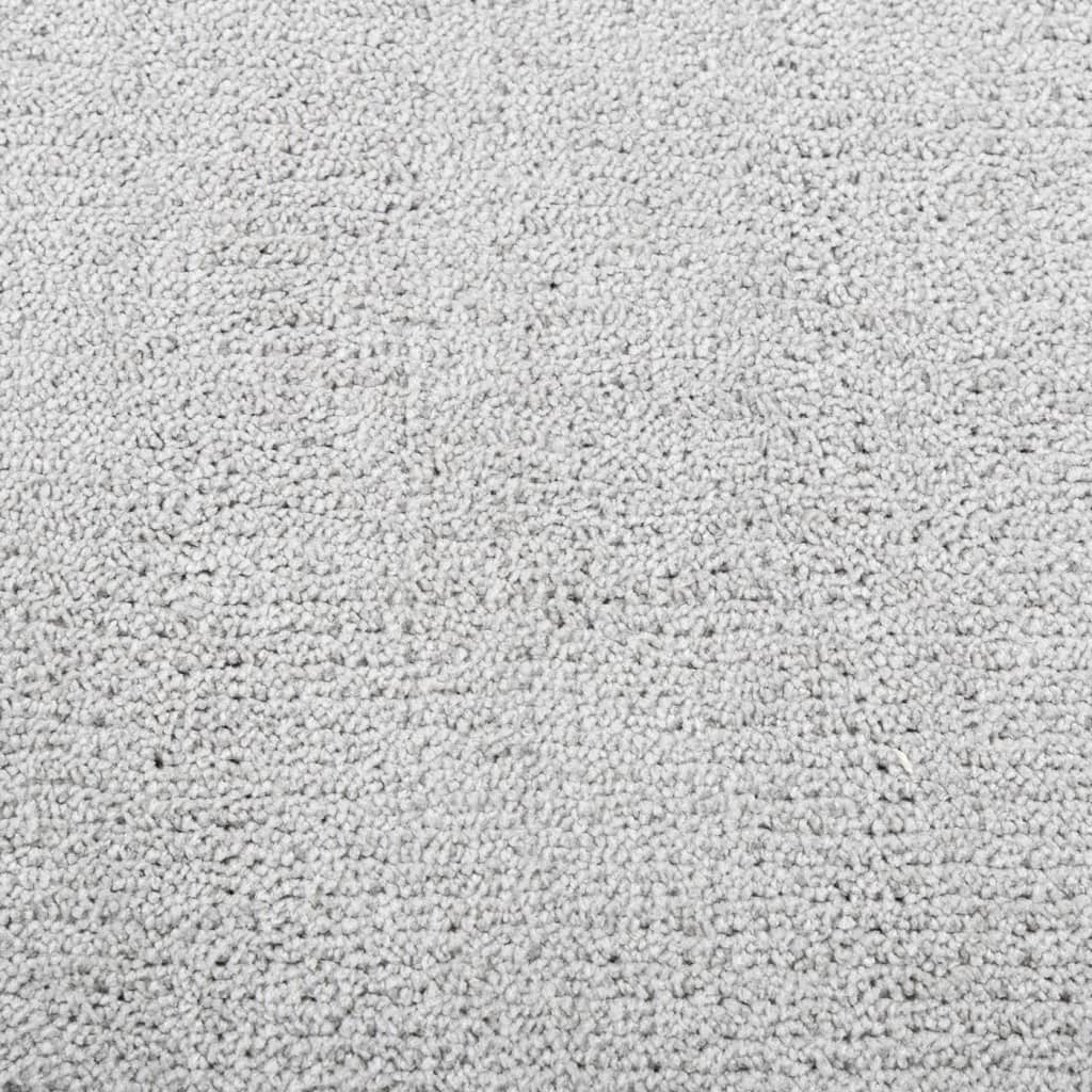  Teppich OVIEDO Kurzflor Grau 160x230 cm