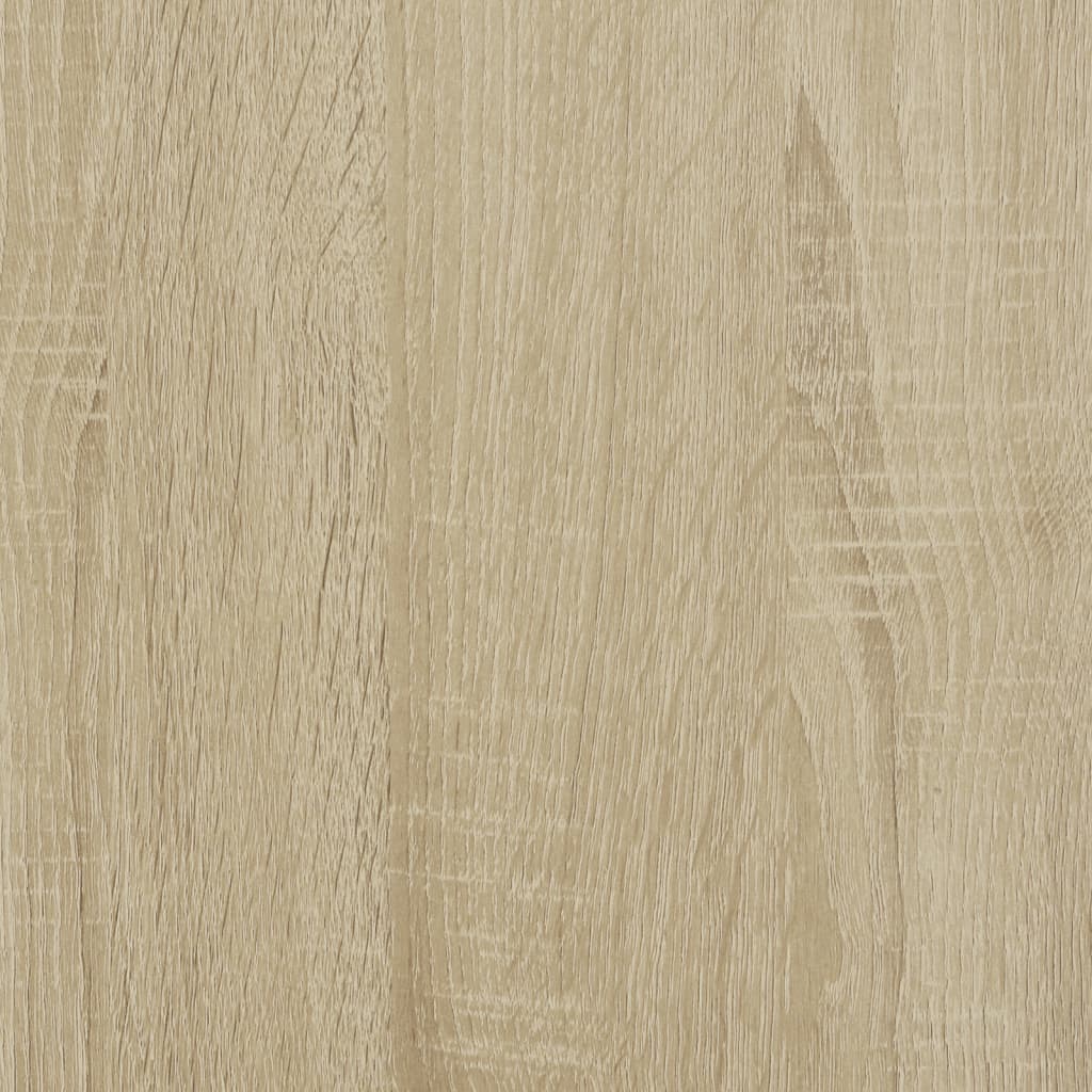  Couchtisch Sonoma-Eiche 100x50x50 cm Holzwerkstoff und Metall