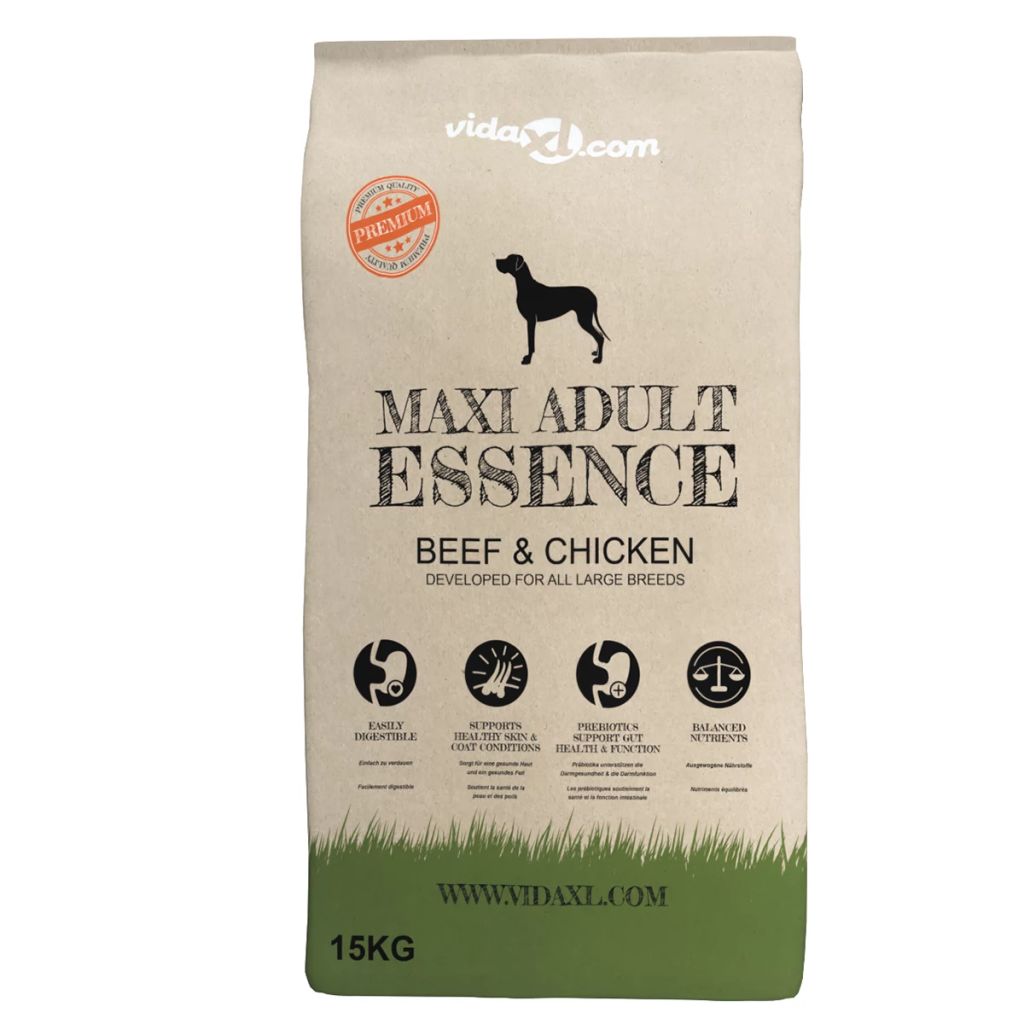  Trockenfutter für Hunde Maxi Adult Essence Beef & Chicken 15 kg