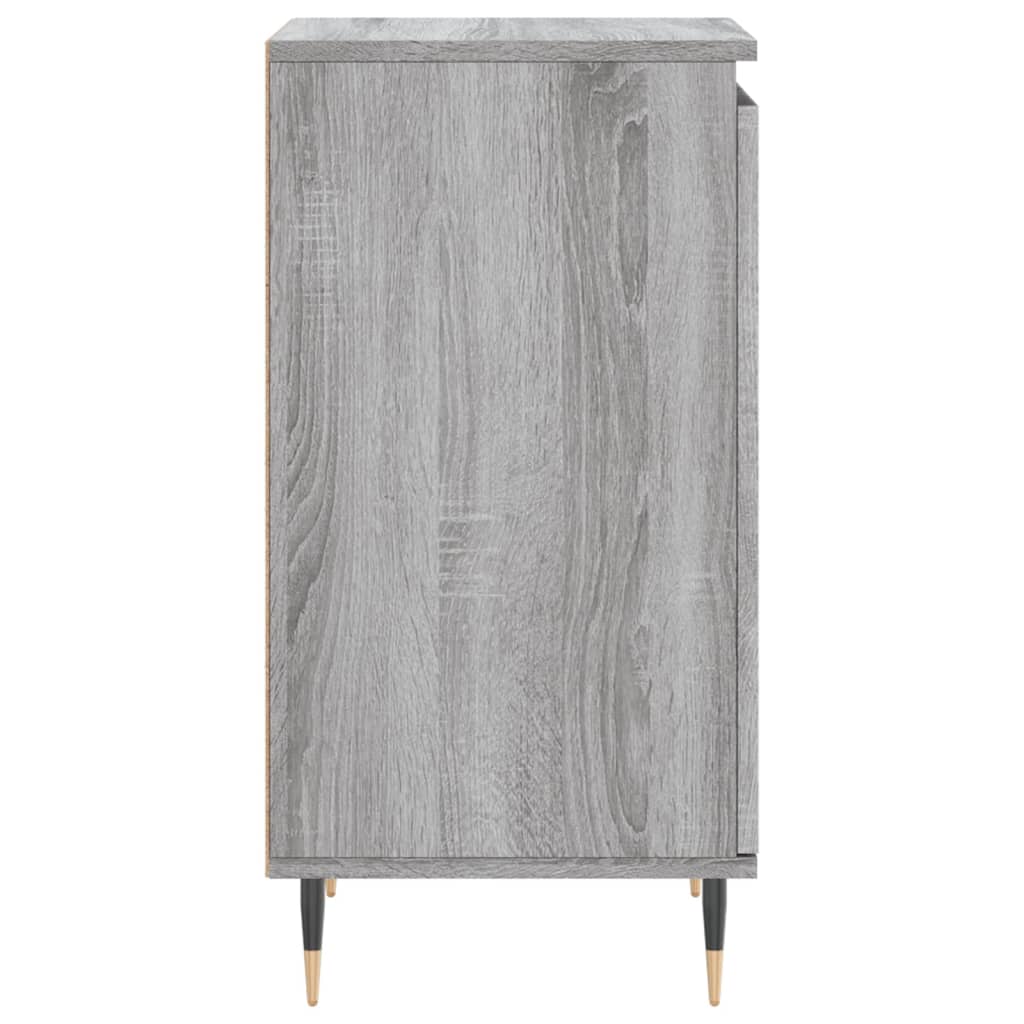  Sideboards 2 Stk. Grau Sonoma 40x35x70 cm Holzwerkstoff