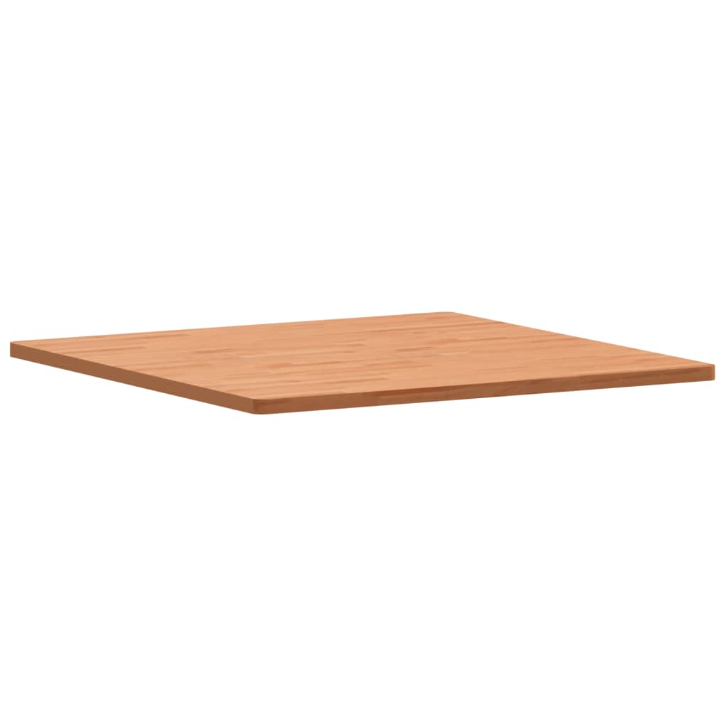  Tischplatte 90x90x2,5 cm Quadratisch Massivholz Buche