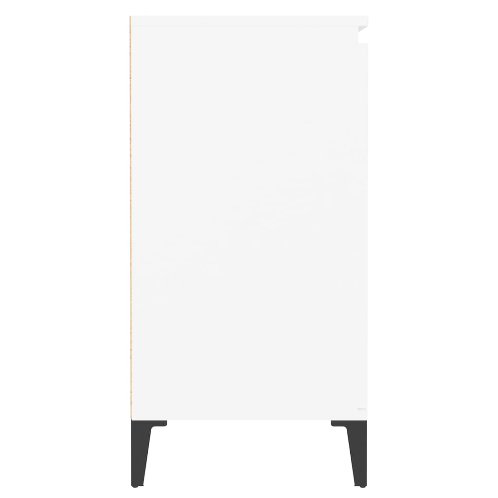  Sideboard Weiß 60x35x70 cm Holzwerkstoff