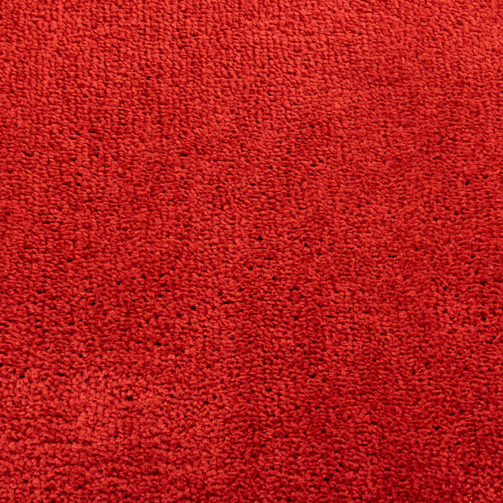  Teppich OVIEDO Kurzflor Rot 100x200 cm