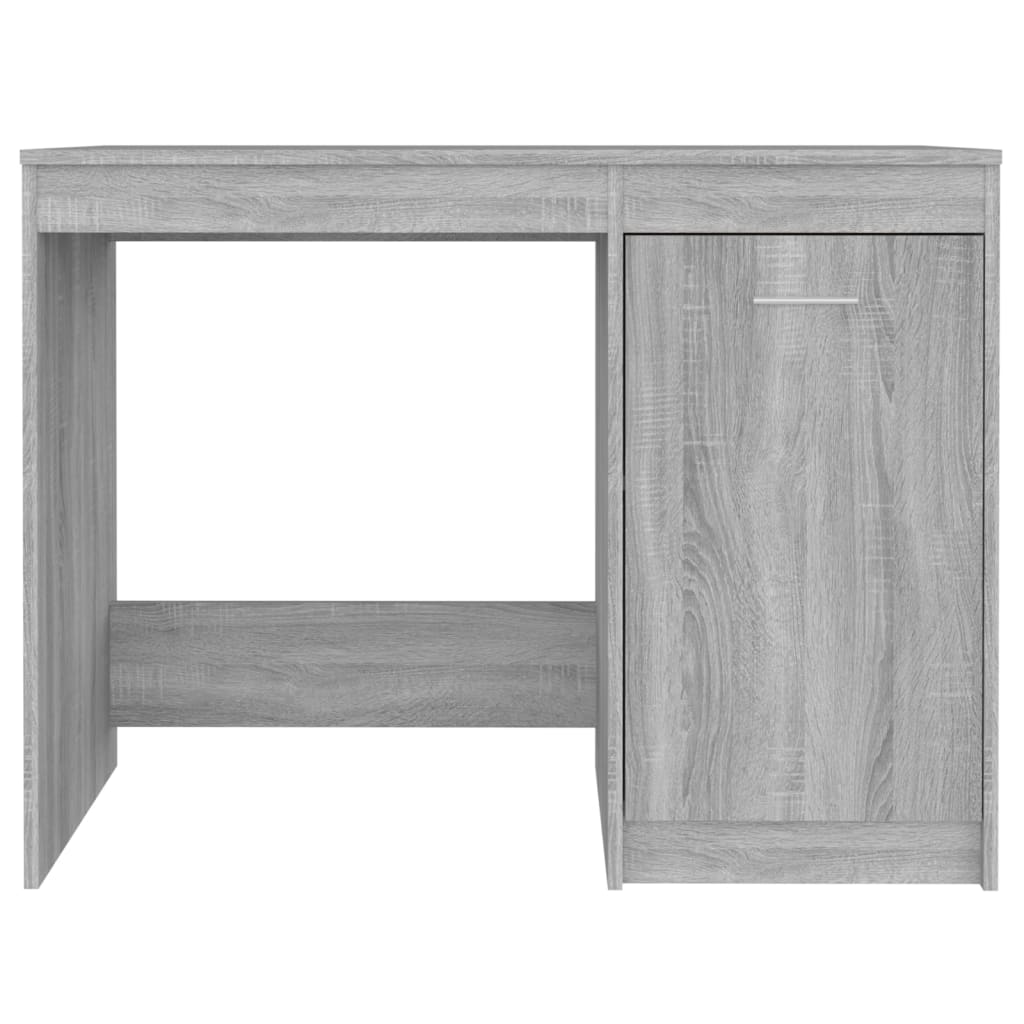  Schreibtisch Grau Sonoma 100x50x76 cm Holzwerkstoff
