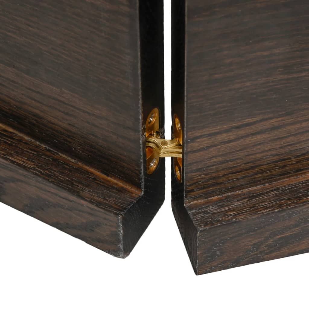  Tischplatte 220x60x(2-4) cm Massivholz Behandelt Baumkante