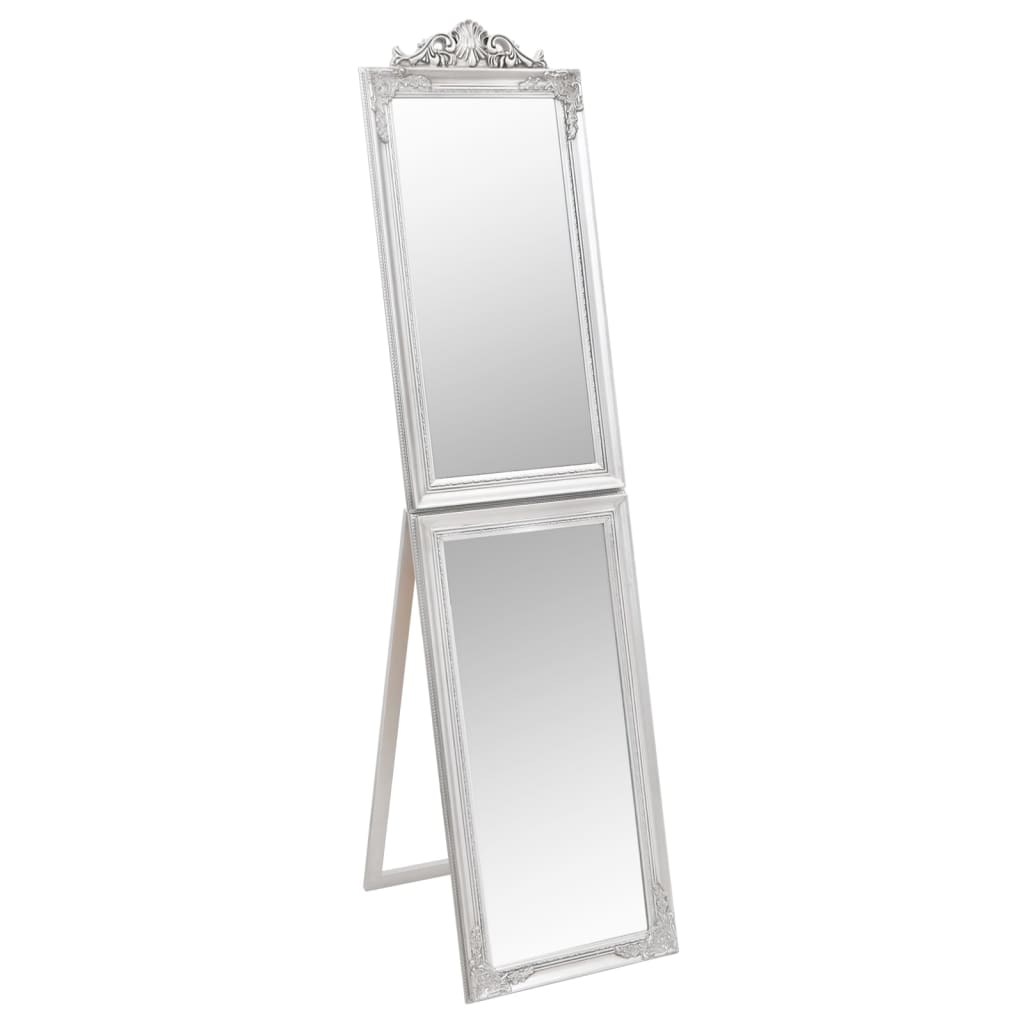  Standspiegel Silbern 45x180 cm