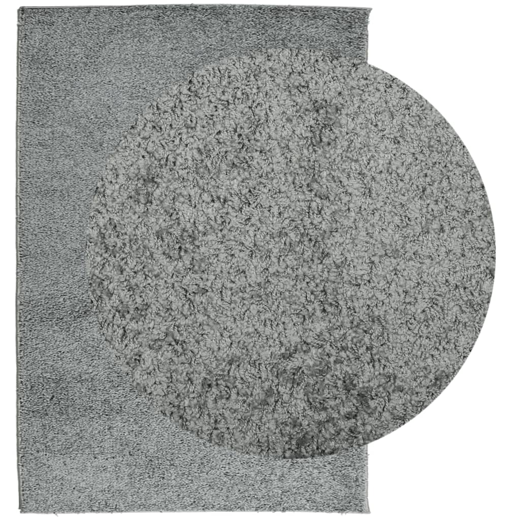  Teppich Shaggy Hochflor Modern Grün 160x230 cm