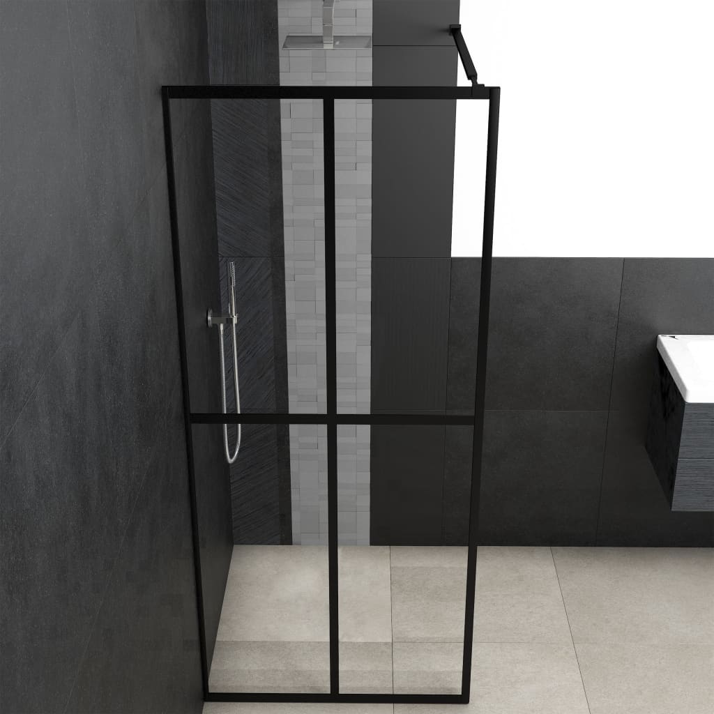  Duschwand für Walk-in Dusche Klares Sicherheitsglas 80x195 cm