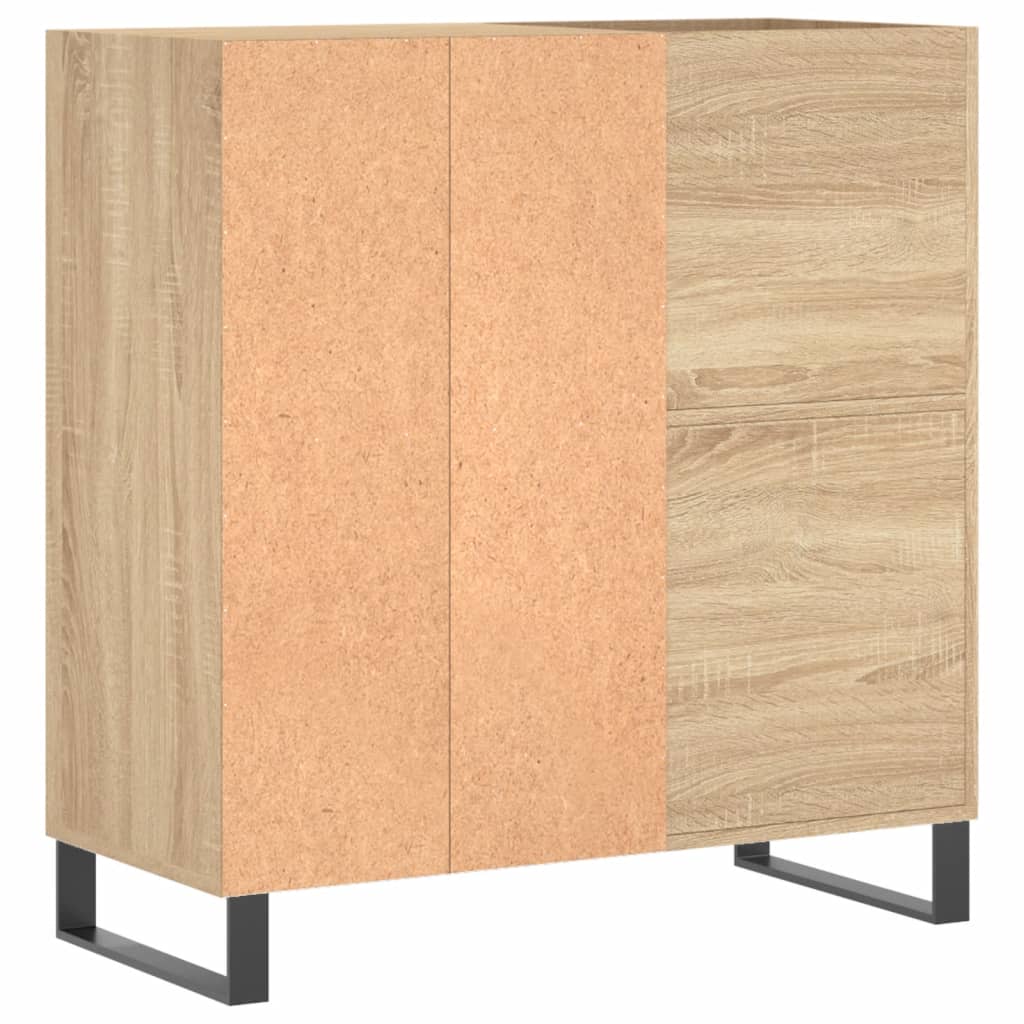  Plattenschrank Sonoma-Eiche 84,5x38x89 cm Holzwerkstoff