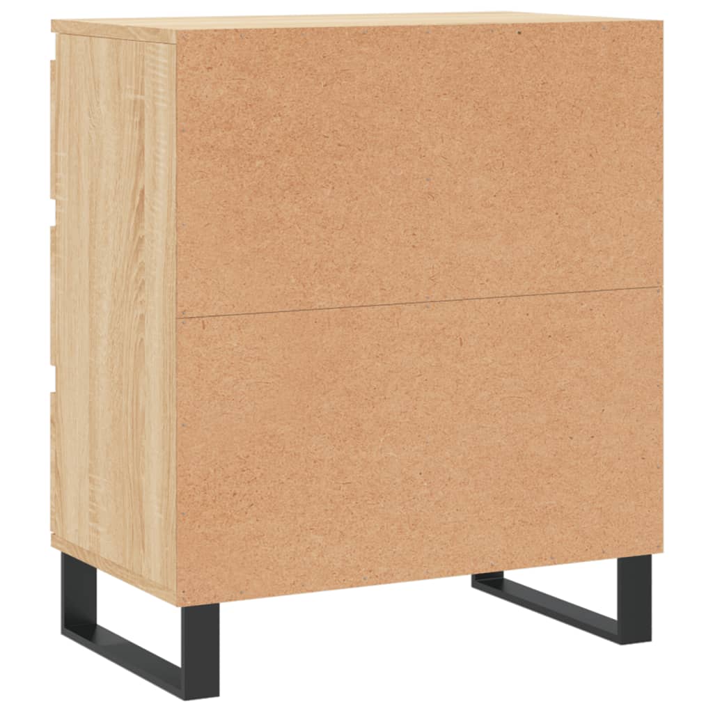  Sideboard Sonoma-Eiche 60x35x70 cm Holzwerkstoff