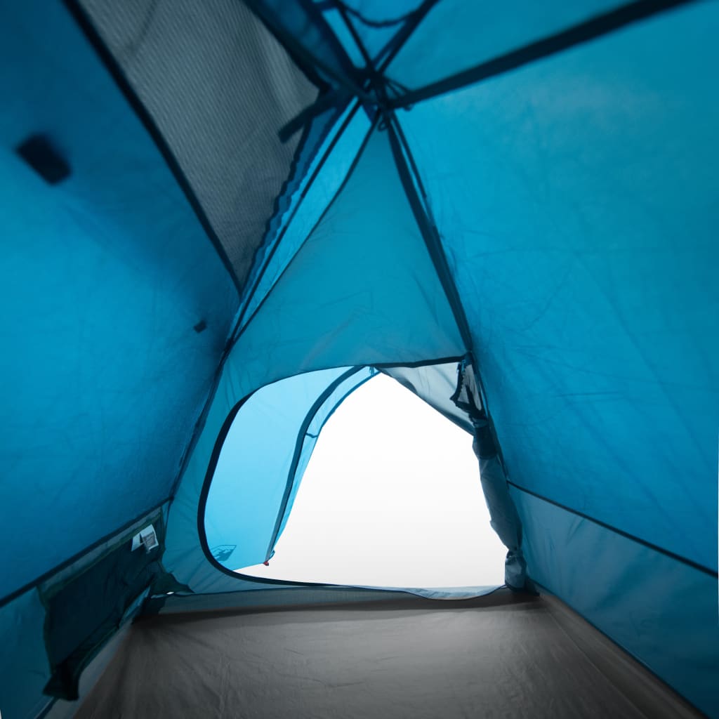  Campingzelt 2 Personen Blau Wasserfest