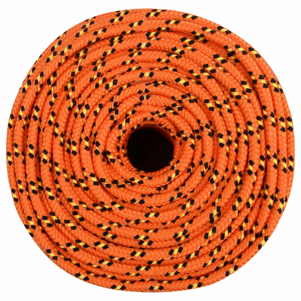  Bootsseil Orange 8 mm 25 m Polypropylen