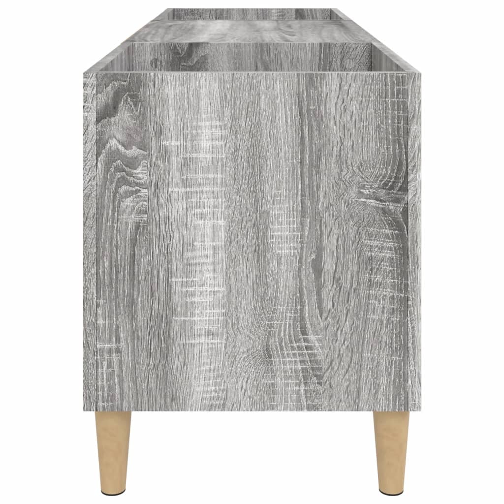  Plattenschrank Grau Sonoma 121x38x48 cm Holzwerkstoff