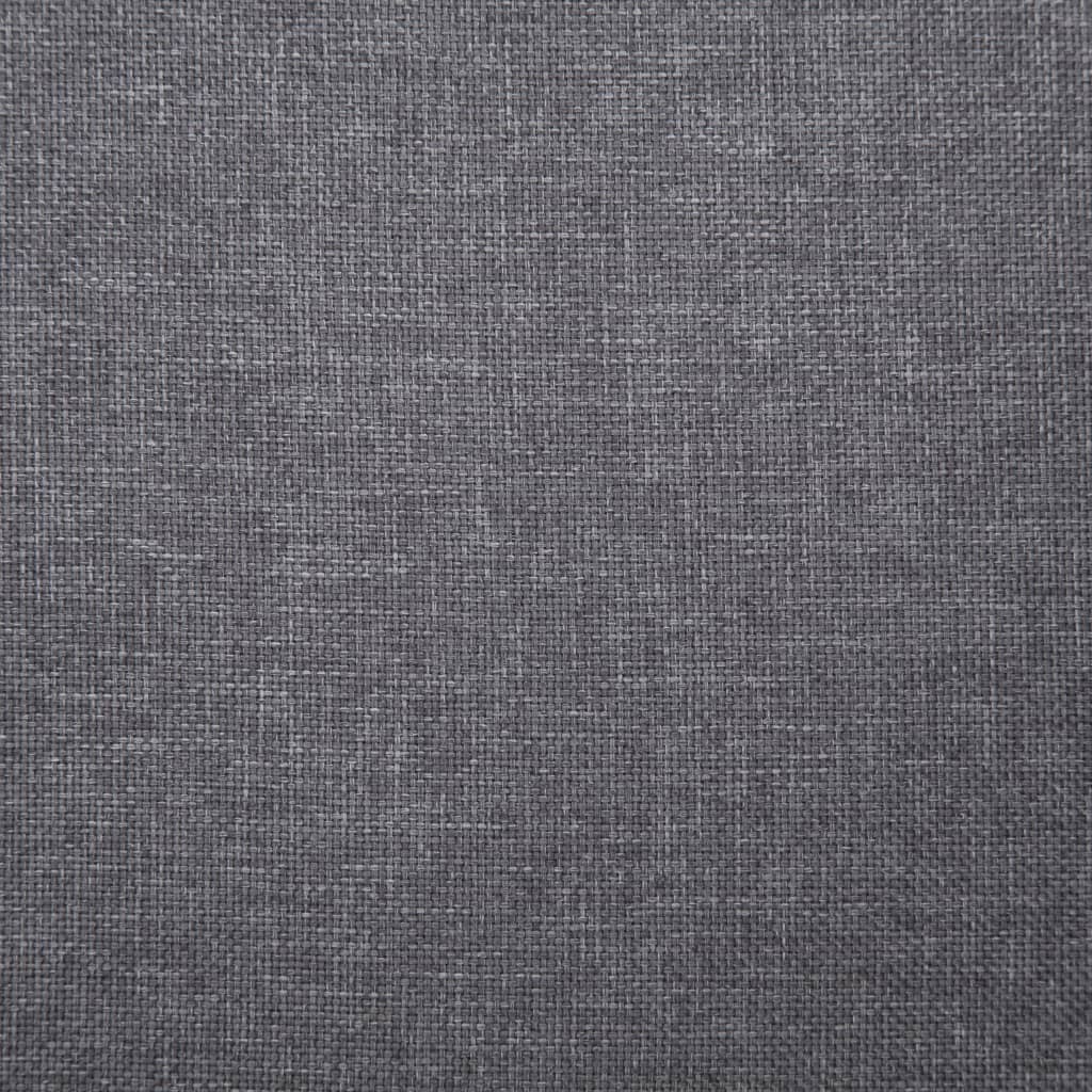  Sitzbank 139,5 cm Hellgrau Polyester